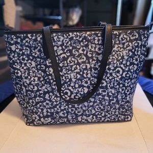 Talbots leather tote bag